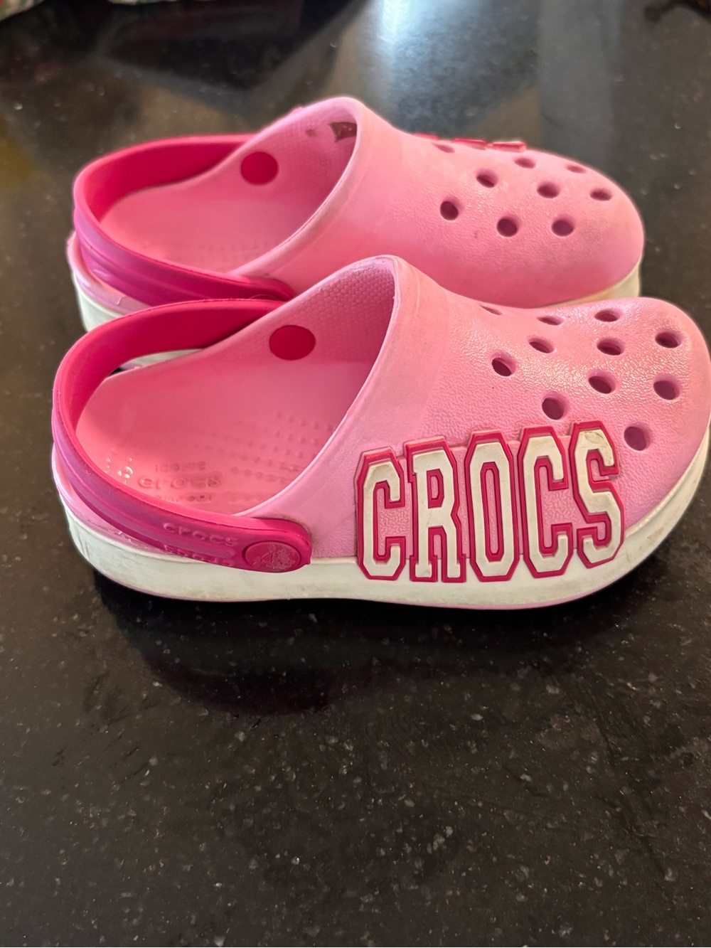 CROCS Kids Pink Size 8